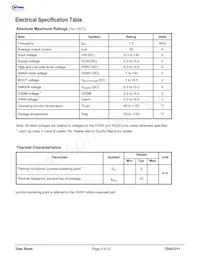 TDA21211AUMA1數據表 頁面 5
