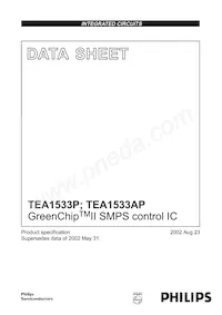 TEA1533P/N1 Datasheet Cover