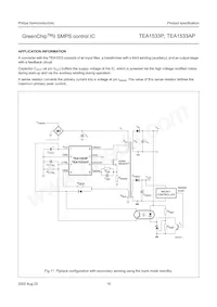 TEA1533P/N1 Datasheet Pagina 16