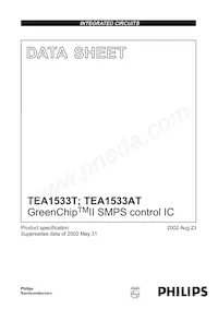 TEA1533T/N1 Datasheet Cover