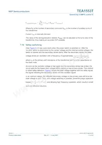 TEA1553T/N1 Datasheet Page 11