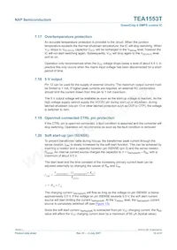 TEA1553T/N1 Datasheet Page 15