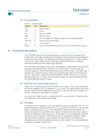 TEA1620P/N1 Datasheet Page 4