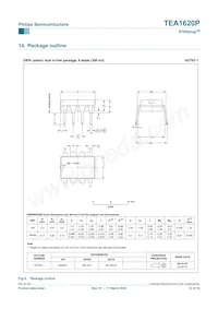 TEA1620P/N1 Datasheet Page 12