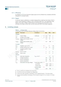 TEA1622P/N1 Datasheet Page 8