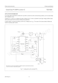 TEA1654T Datasheet Page 15