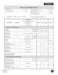 TOP210GN-TL Datasheet Page 9