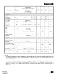 TOP210GN-TL Datasheet Page 11