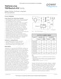 TOP234Y Datasheet Cover