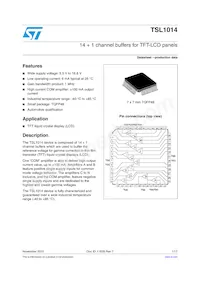 TSL1014IF Datasheet Cover
