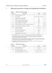 TSL1014IF Datasheet Page 2