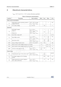 TSM1011IST Datasheet Page 4