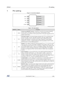 VIPER011XS Datasheet Page 5