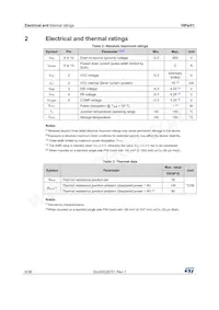 VIPER011XS Datasheet Page 6