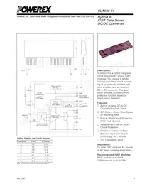 VLA500-01 Datasheet Cover