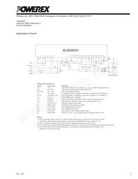 VLA500-01 Datasheet Page 5