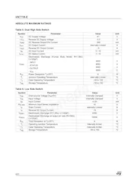 VN771K-E Datasheet Page 4