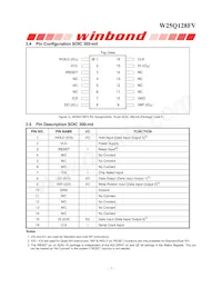 W25Q128FVEIP Datasheet Page 8
