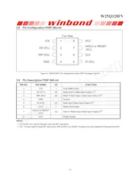 W25Q128FVEIP Datasheet Page 10