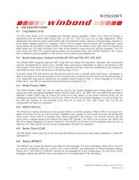 W25Q128FVEIP Datasheet Page 11