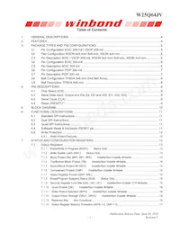 W25Q64JVSTIQ TR Datasheet Page 2