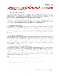 W25Q64JVSTIQ TR Datasheet Page 12