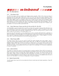 W25Q80BLSVIG Datenblatt Seite 8