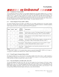 W25Q80BLSVIG Datasheet Page 13