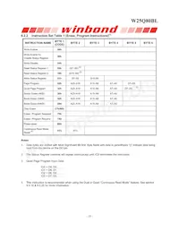 W25Q80BLSVIG Datasheet Pagina 18
