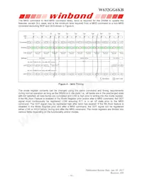 W632GG6KB-18 Datasheet Page 16