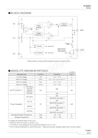 XC6802A42X4R-G Datasheet Page 3