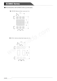 XC6803B4E14R-G Datasheet Page 22