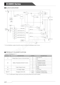 XC6805BND14R-G Datasheet Page 2