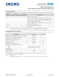 ZXCT1110W5-7 Datasheet Page 2