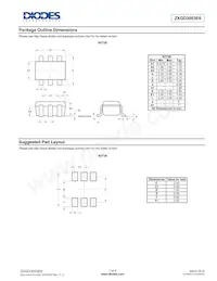 ZXGD3003E6TA Datasheet Pagina 7