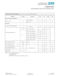 ZXGD3101N8TC Datenblatt Seite 3