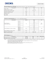 ZXGD3103N8TC Datasheet Page 3