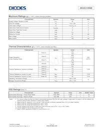 ZXGD3105N8TC Datasheet Page 3