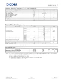 ZXGD3107N8TC Datasheet Page 3