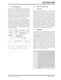 24C08B-E/P Datasheet Page 5