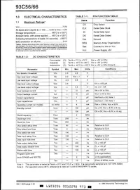 93C66-E/P Datasheet Page 2