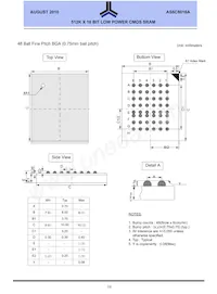 AS6C8016A-55ZIN Datasheet Page 11