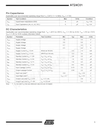 AT24C01-10SI-2.5 Datasheet Page 3
