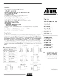 AT24C01AY1-10YU-2.7 Datasheet Cover