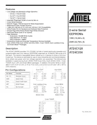 AT24C128N-10SI-2.7-T Datenblatt Cover