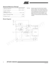 AT24C128N-10SI-2.7-T Datasheet Page 2