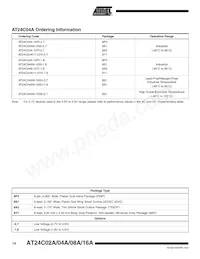 AT24C16AN-10SI-2.7-T Datasheet Page 14