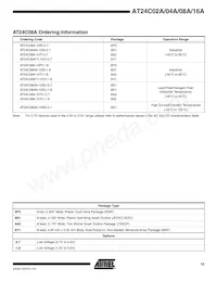 AT24C16AN-10SI-2.7-T Datasheet Page 15
