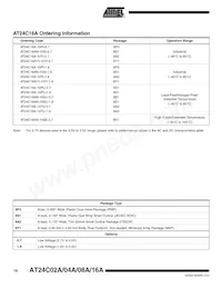 AT24C16AN-10SI-2.7-T Datasheet Page 16