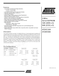 AT24C64AN-10SI-2.7-T數據表 封面